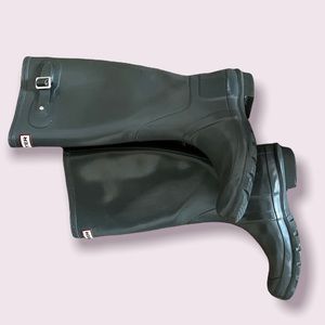 Original Tall Hunter rain boots -Size 7 - Tundra Grey